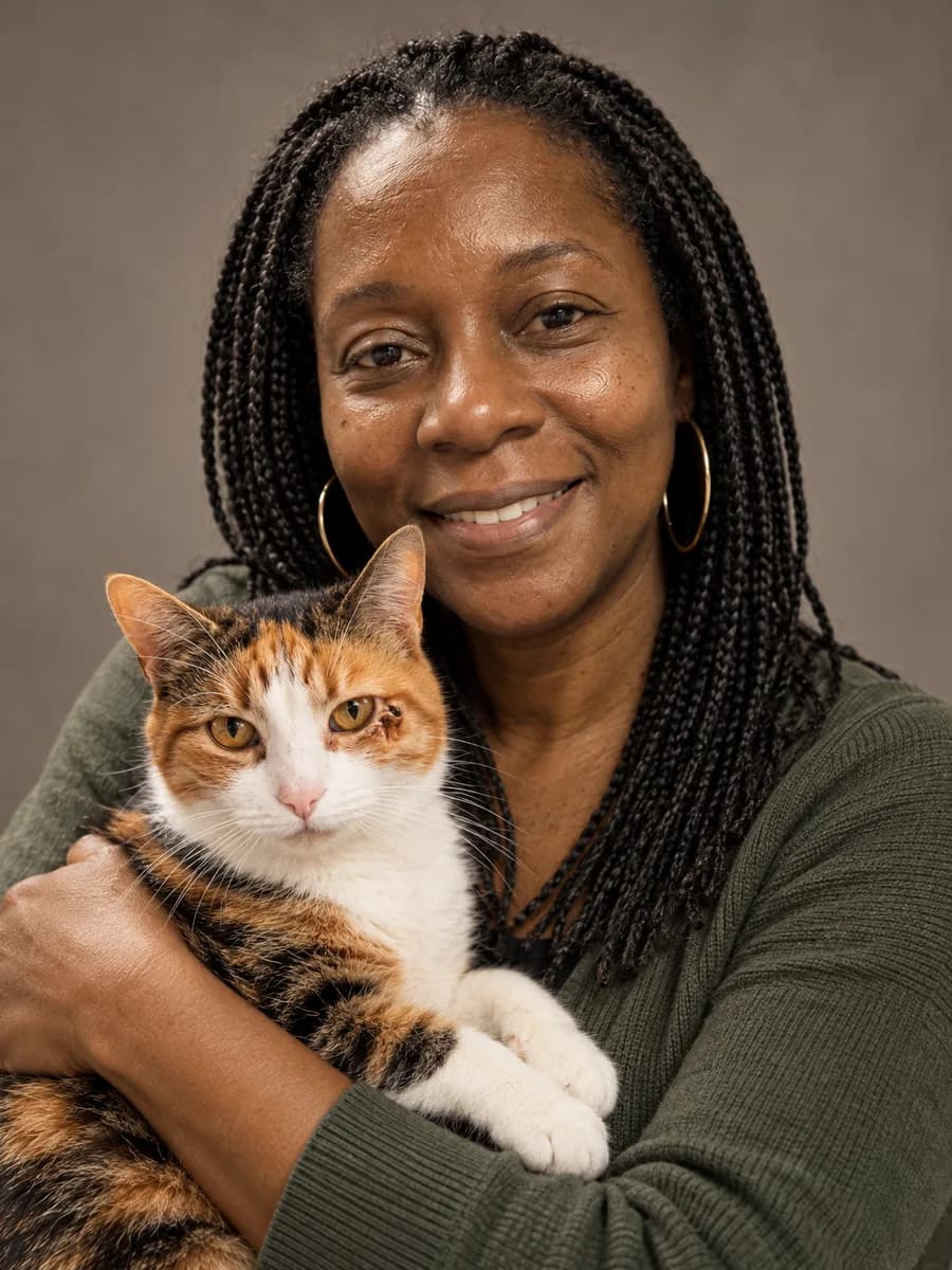 Classic studio portrait example